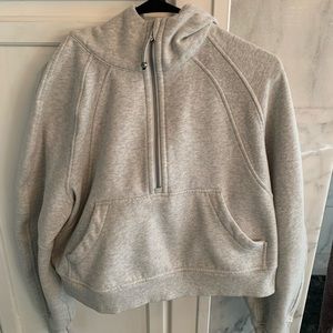 Lululemon Scuba Oversized Half Zip hoodie